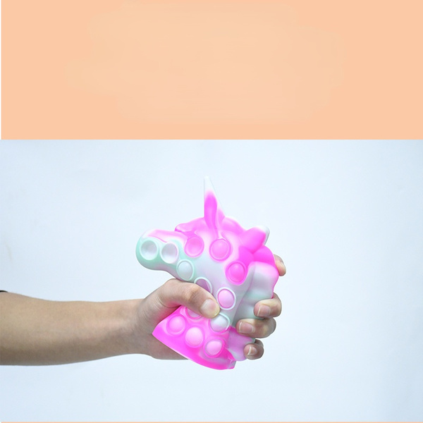 Wholesale color silicone Unicorn gadgets toy (F)JDC-FT-SZQL004 fidgets toy JoyasDeChina Wholesale Jewelry JoyasDeChina Joyas De China