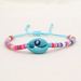 Bulk Jewelry Wholesale color soft ceramic pieces a hundred natural shell drip oil eye bracelets JDC-gbh390 Wholesale factory from China YIWU China