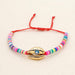 Bulk Jewelry Wholesale color soft ceramic pieces a hundred natural shell drip oil eye bracelets JDC-gbh390 Wholesale factory from China YIWU China