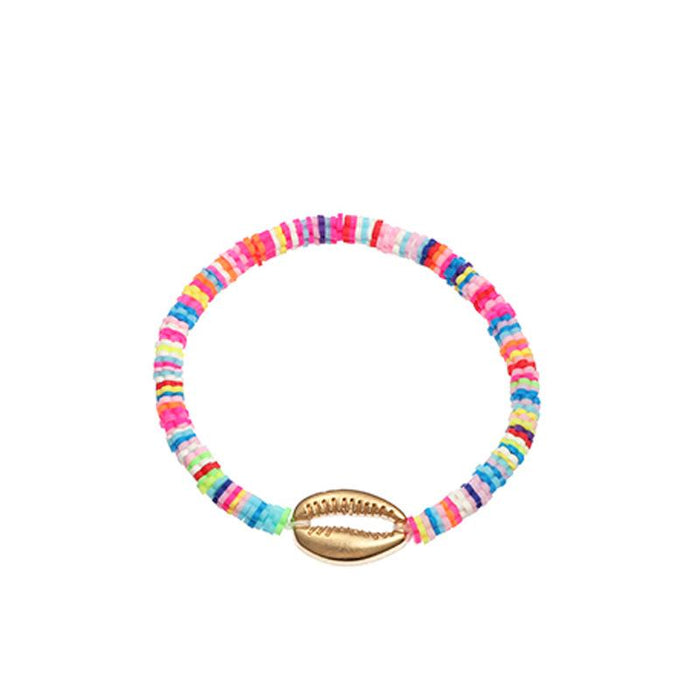 Bulk Jewelry Wholesale color soft ceramic shell bracelets JDC-BT-e023 Wholesale factory from China YIWU China