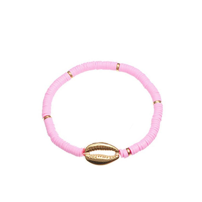 Bulk Jewelry Wholesale color soft ceramic shell bracelets JDC-BT-e023 Wholesale factory from China YIWU China