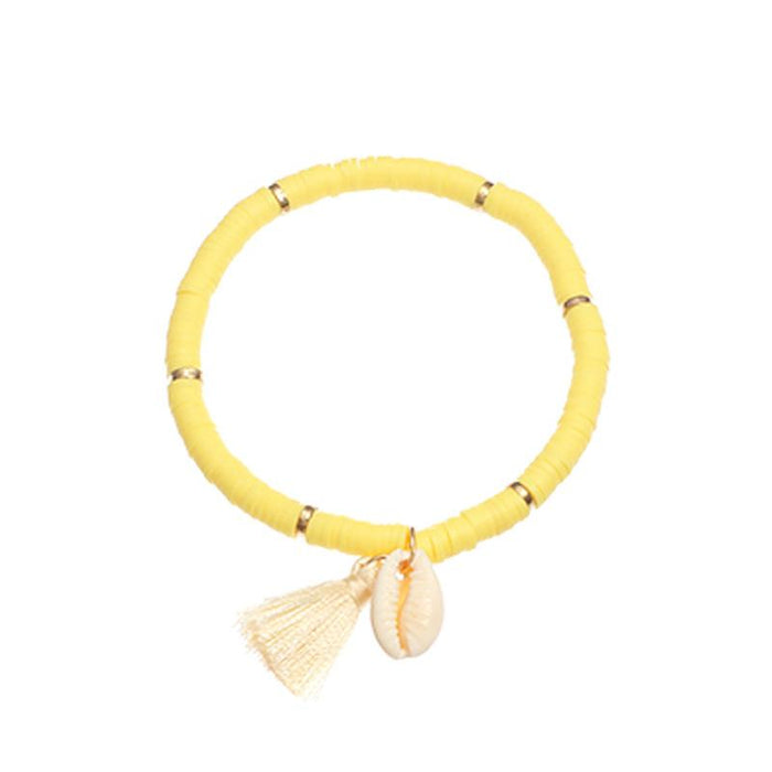 Bulk Jewelry Wholesale color soft ceramic shell bracelets JDC-BT-e023 Wholesale factory from China YIWU China