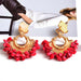 Wholesale Color Stone Plating Alloy Earrings JDC-ES-SK029 Earrings 深刻 Wholesale Jewelry JoyasDeChina Joyas De China