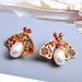 Wholesale color zircon Pearl Earrings JDC-ES-SK062 Earrings 深刻 Wholesale Jewelry JoyasDeChina Joyas De China