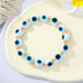 Wholesale Colored Acrylic Bead Resin Devil's Eye Bracelet MOQ≥6 JDC-BT-Juej001 Bracelet 觉际 Wholesale Jewelry JoyasDeChina Joyas De China