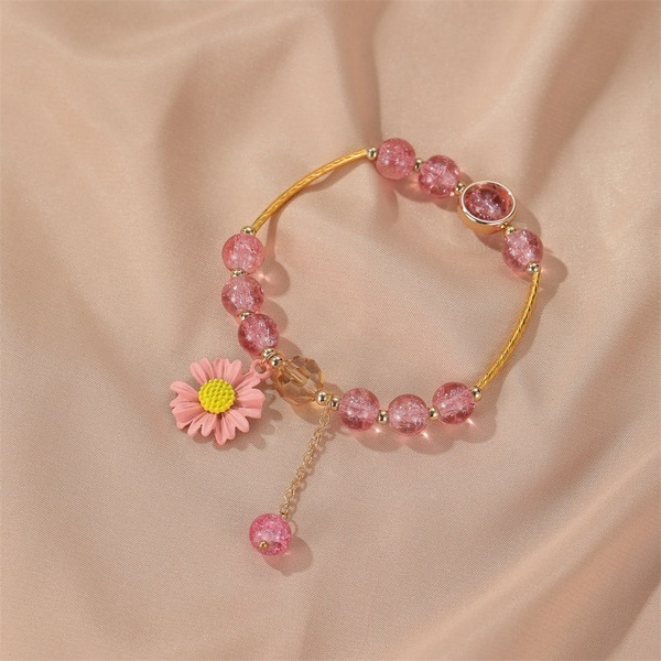 Bulk Jewelry Wholesale colored alloy glass pop bead bracelet JDC-BT-D488 Wholesale factory from China YIWU China