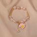 Bulk Jewelry Wholesale colored alloy glass pop bead bracelet JDC-BT-D488 Wholesale factory from China YIWU China
