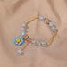 Bulk Jewelry Wholesale colored alloy glass pop bead bracelet JDC-BT-D488 Wholesale factory from China YIWU China