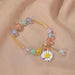Bulk Jewelry Wholesale colored alloy glass pop bead bracelet JDC-BT-D488 Wholesale factory from China YIWU China