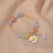 Bulk Jewelry Wholesale colored alloy glass pop bead bracelet JDC-BT-D488 Wholesale factory from China YIWU China