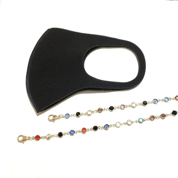 Bulk Jewelry Wholesale colored glass beads handmade glasses chain  JDC-MC-HW015 Wholesale factory from China YIWU China