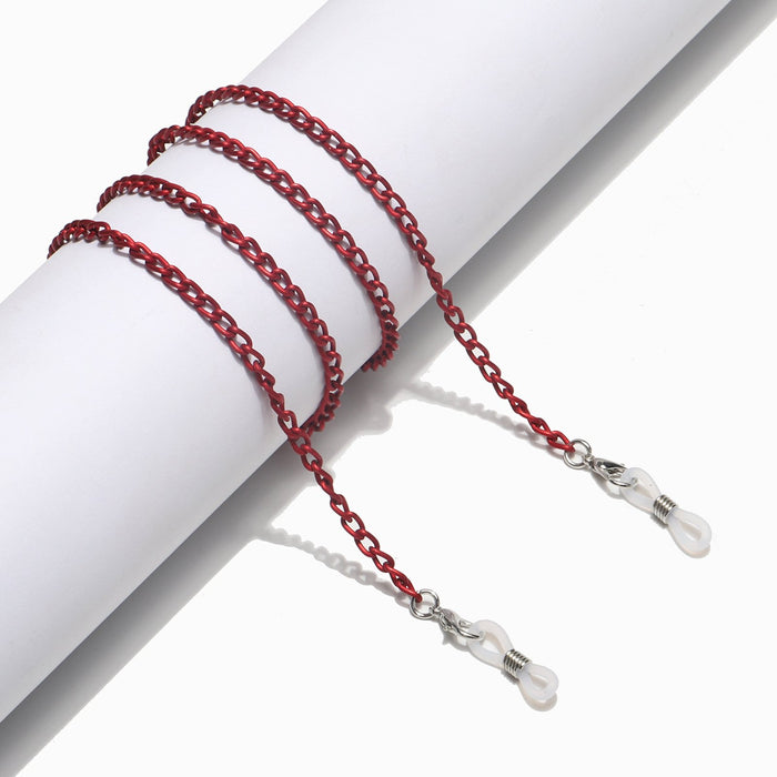 Bulk Jewelry Wholesale colored metal glasses chain JDC-MC-YM014 Wholesale factory from China YIWU China