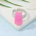 Bulk Jewelry Wholesale colored resin bear ring JDC-RS-e074 Wholesale factory from China YIWU China