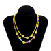 Bulk Jewelry Wholesale colored rice beads colored smiley face rice bead necklace JDC-NE-KunJ036 Wholesale factory from China YIWU China
