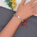 Bulk Jewelry Wholesale Colored Soft Pottery Eye Beads Pearl Bracelet JDC-gbh357 Wholesale factory from China YIWU China