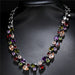 Wholesale Colored Zircon Artificial Gemstone Copper Necklace MOQ≥2 JDC-NE-Kas004 Necklaces 卡诗 Wholesale Jewelry JoyasDeChina Joyas De China