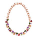 Wholesale Colored Zircon Artificial Gemstone Copper Necklace MOQ≥2 JDC-NE-Kas004 Necklaces 卡诗 MOQ2 rose gold Wholesale Jewelry JoyasDeChina Joyas De China