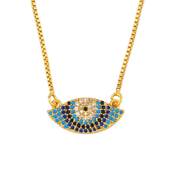 Bulk Jewelry Wholesale colored zircon choker necklace  JDC-as004 Wholesale factory from China YIWU China