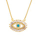 Bulk Jewelry Wholesale colored zircon choker necklace  JDC-as004 Wholesale factory from China YIWU China
