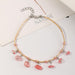 Bulk Jewelry Wholesale colorful alloy starfish shell anklet   JDC-AS-e050 Wholesale factory from China YIWU China