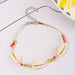 Bulk Jewelry Wholesale colorful alloy starfish shell anklet   JDC-AS-e050 Wholesale factory from China YIWU China