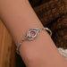 Wholesale colorful crystal rhinestone copper bracelet JDC-BT-A023 Bracelet 妙雅 Wholesale Jewelry JoyasDeChina Joyas De China