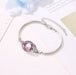 Wholesale colorful crystal rhinestone copper bracelet JDC-BT-A023 Bracelet 妙雅 Wholesale Jewelry JoyasDeChina Joyas De China