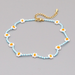 Bulk Jewelry Wholesale colorful elegant ethnic style small daisy Beaded Anklet JDC-gbh261 Wholesale factory from China YIWU China