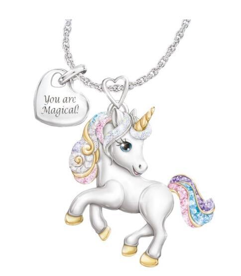 Wholesale Colorful Pony Electroplating Alloy Necklace JDC-NE-Saip004 Necklaces 赛蒲 Wholesale Jewelry JoyasDeChina Joyas De China