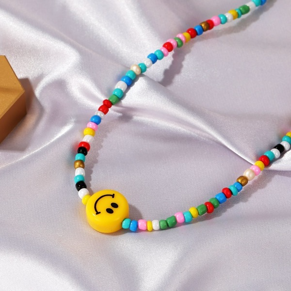 Bulk Jewelry Wholesale colorful resin DIY cartoon beaded necklace JDC-NE-D586 Wholesale factory from China YIWU China