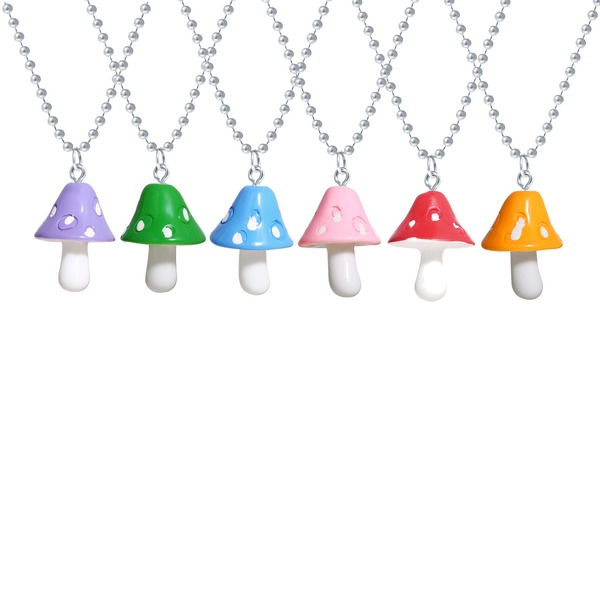 Bulk Jewelry Wholesale colorful resin mushroom Pendant JDC-NE-F303 Wholesale factory from China YIWU China