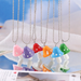 Bulk Jewelry Wholesale colorful resin mushroom Pendant JDC-NE-F303 Wholesale factory from China YIWU China