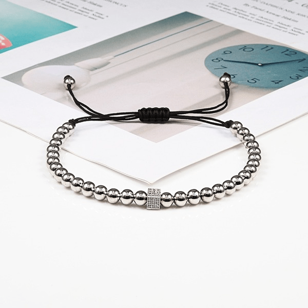Wholesale copper bead woven Bracelet JDC-BT-JiuJ009 Bracelet 九江 Wholesale Jewelry JoyasDeChina Joyas De China