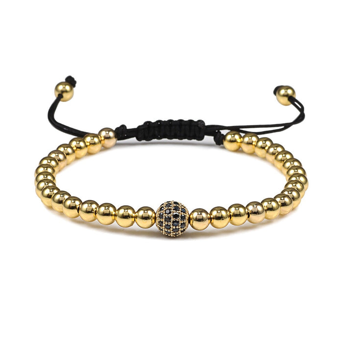 Wholesale copper beaded ball bracelet JDC-BT-JiuJ003 Bracelet 九江 1 Wholesale Jewelry JoyasDeChina Joyas De China