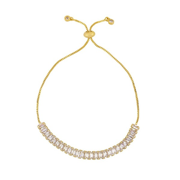 Bulk Jewelry Wholesale copper colored crystal bracelet couple bracelet JDC-BT-AS6 Wholesale factory from China YIWU China