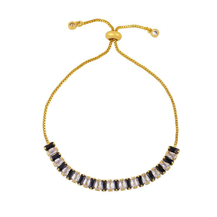 Bulk Jewelry Wholesale copper colored crystal bracelet couple bracelet JDC-BT-AS6 Wholesale factory from China YIWU China