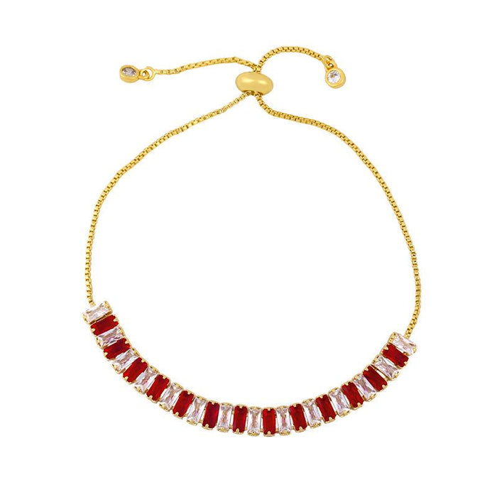 Bulk Jewelry Wholesale copper colored crystal bracelet couple bracelet JDC-BT-AS6 Wholesale factory from China YIWU China