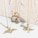 Wholesale Copper Rhinestone Dinosaur Necklace JDC-NE-JL180 Necklaces 氿乐 Wholesale Jewelry JoyasDeChina Joyas De China