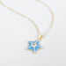 Wholesale Copper Rhinestone Drop Oil Star Necklace JDC-NE-JL183 Necklaces 氿乐 Wholesale Jewelry JoyasDeChina Joyas De China