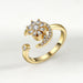 Wholesale copper rotatable ring JDC-RS-YJY002 Rings 银晶缘 5 1 Wholesale Jewelry JoyasDeChina Joyas De China