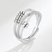 Wholesale copper rotatable ring JDC-RS-YJY004 Rings 银晶缘 1 1 Wholesale Jewelry JoyasDeChina Joyas De China
