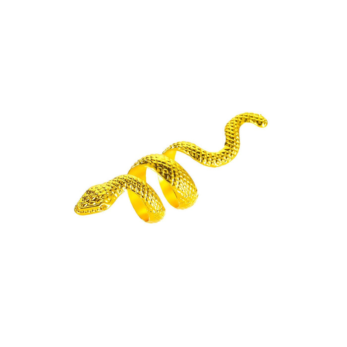 Wholesale Copper Snake Ring JDC-RS-RL042 Rings 瑞列 gold Wholesale Jewelry JoyasDeChina Joyas De China