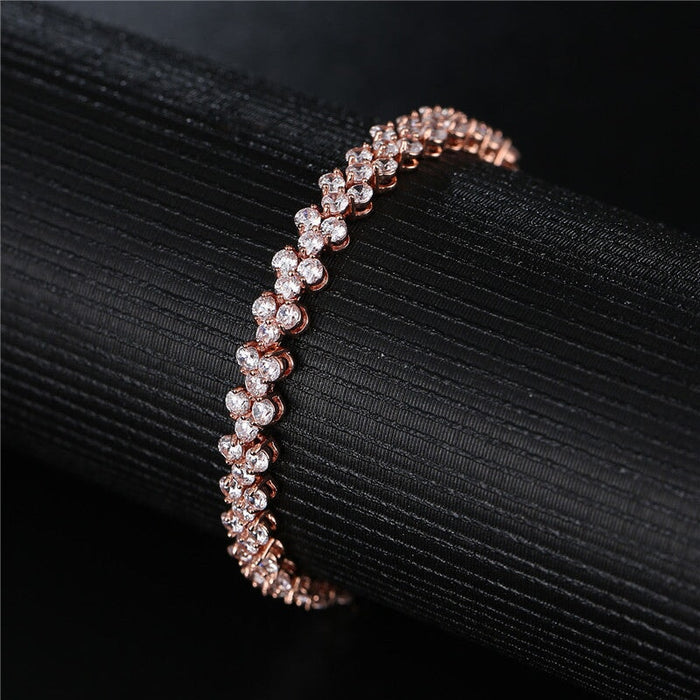 Wholesale copper zircon bracelet MOQ≥2 JDC-BT-Kas006 Bracelet 卡诗 Wholesale Jewelry JoyasDeChina Joyas De China