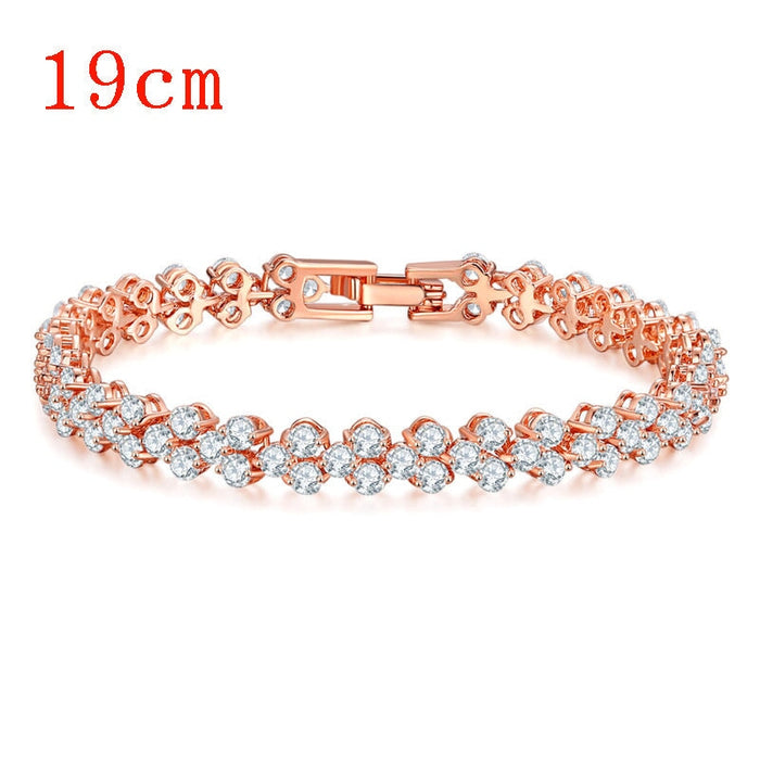 Wholesale copper zircon bracelet MOQ≥2 JDC-BT-Kas006 Bracelet 卡诗 Wholesale Jewelry JoyasDeChina Joyas De China