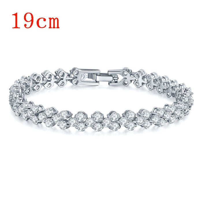 Wholesale copper zircon bracelet MOQ≥2 JDC-BT-Kas006 Bracelet 卡诗 Wholesale Jewelry JoyasDeChina Joyas De China