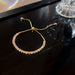Wholesale Copper Zircon Full Diamond Tennis Chain Bracelet JDC-BT-HanJ006 Bracelet 韩爵 Wholesale Jewelry JoyasDeChina Joyas De China