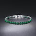 Wholesale Copper Zircon Full Diamond Tennis Chain Bracelet JDC-BT-ZuoYi001 Bracelet 佐伊 Wholesale Jewelry JoyasDeChina Joyas De China