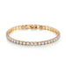 Wholesale Copper Zircon Full Diamond Tennis Chain Bracelet JDC-BT-ZuoYi001 Bracelet 佐伊 gold 17cm Wholesale Jewelry JoyasDeChina Joyas De China
