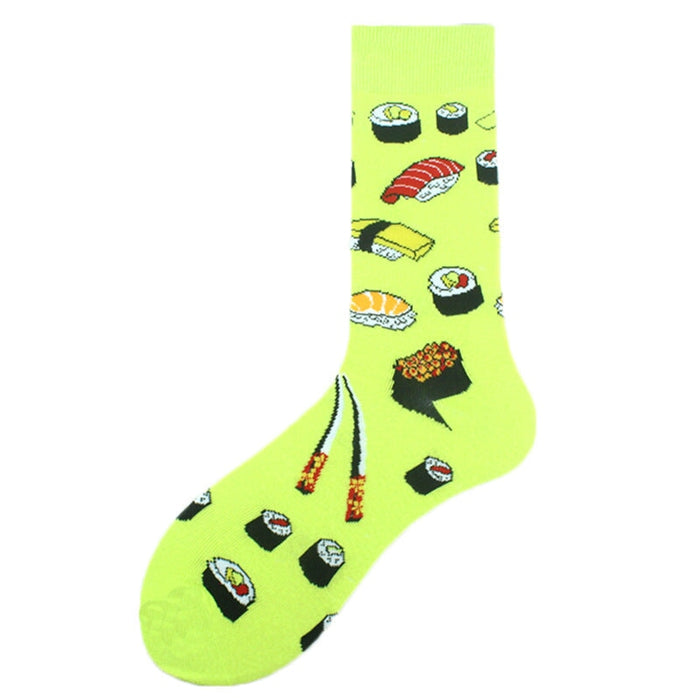 Wholesale Cotton Animal Geometric Fruit Socks Men's Plus Size Long Socks JDC-SK-KAF045 Sock 咖范 16 One size fits all Wholesale Jewelry JoyasDeChina Joyas De China