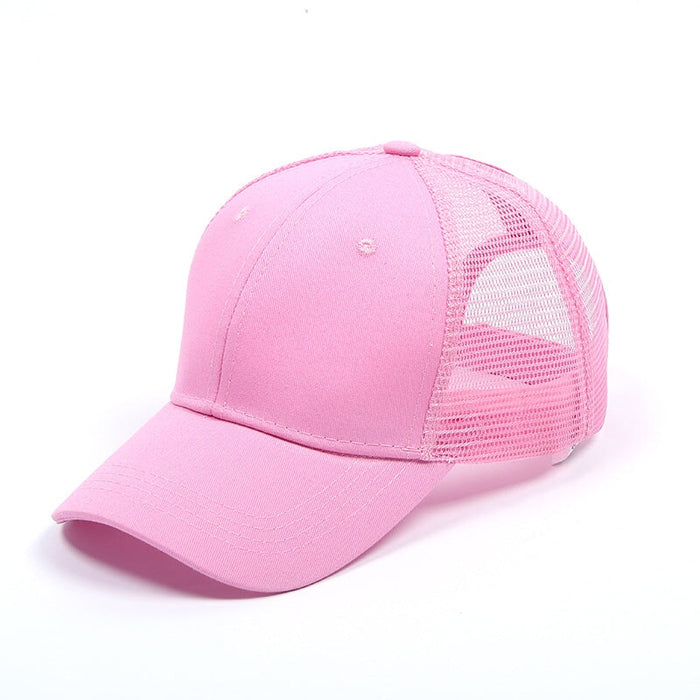 Wholesale Cotton Baseball Cap Summer Hat JDC-FH-NuanQ001 Fashionhat 暖奇 Pink CC mark Wholesale Jewelry JoyasDeChina Joyas De China
